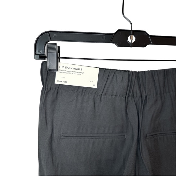 NWT Ann Taylor The Easy Ankle High Rise XS Charcoal Gray - Picture 6 of 7